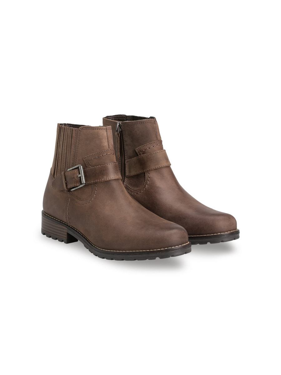 Полусапоги женские Clarks 001410375 коричневые 37 EU