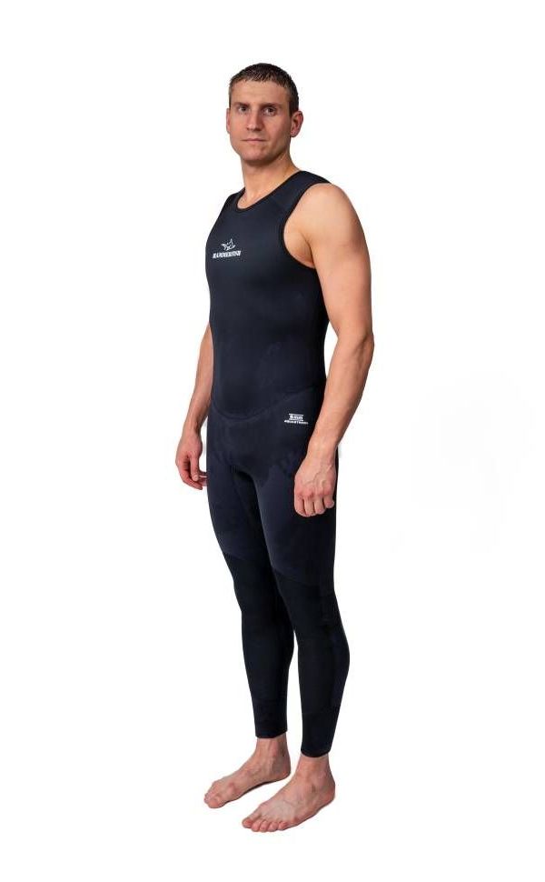 

Длинные штаны 7 мм HAMMERFISH STRONG BLACK, открытая пора XL, Черный, Strong