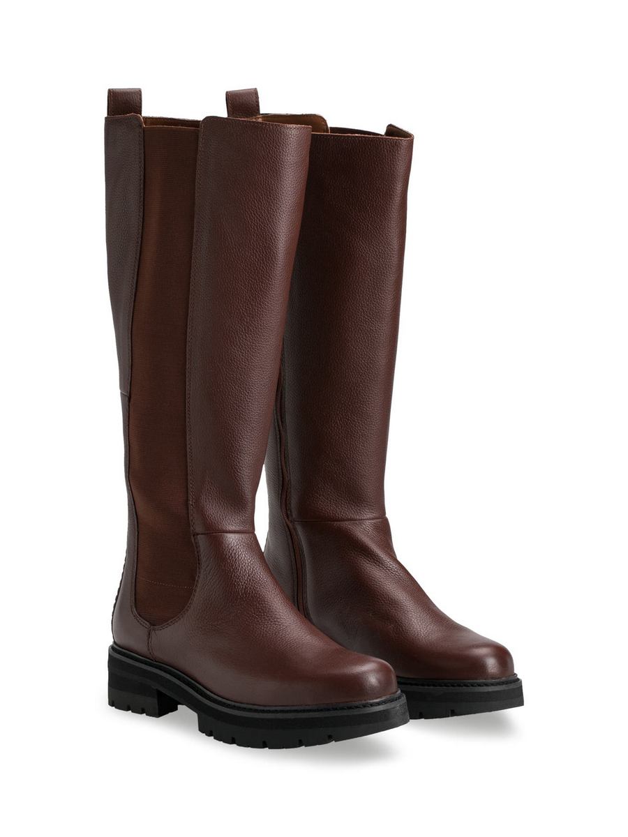 

Сапоги женские Clarks 001410381 коричневые 37 EU, Коричневый, 001410381