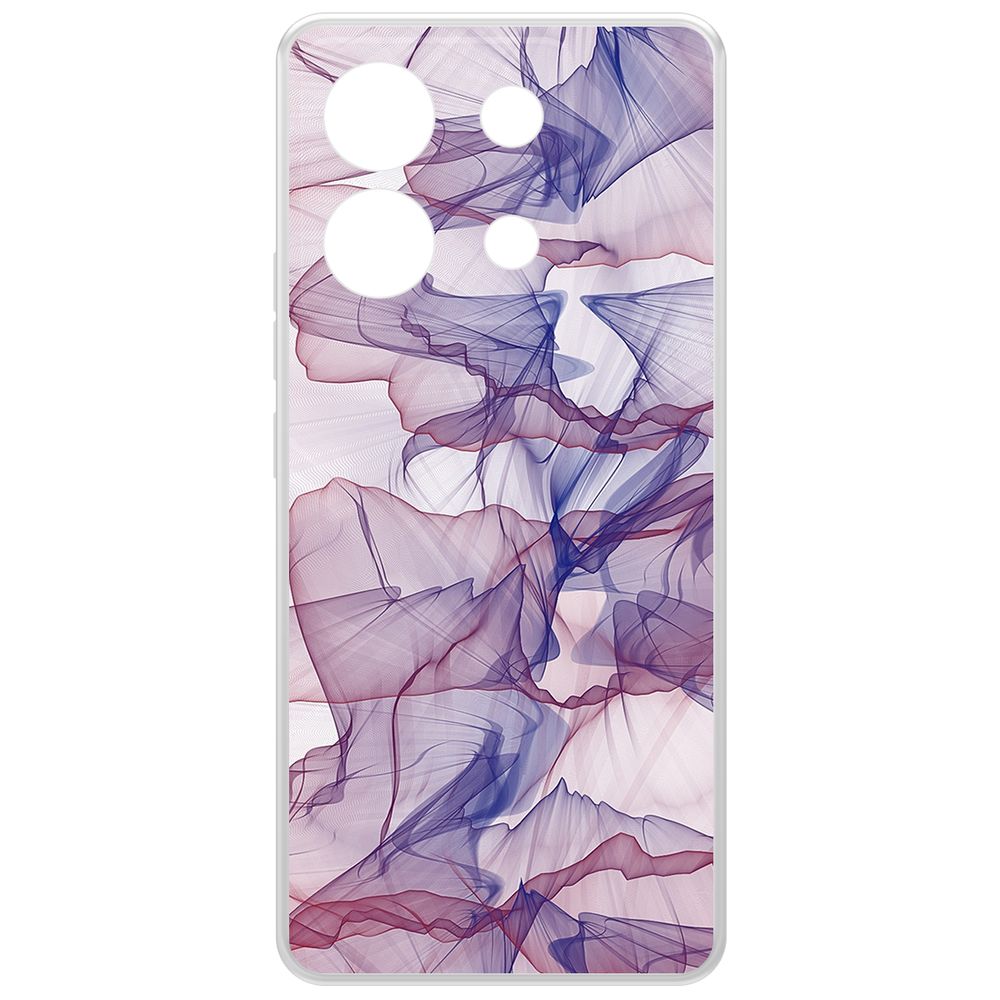 

Чехол-накладка Krutoff Clear Case Абстракт 15 для Xiaomi Poco X6, Прозрачный