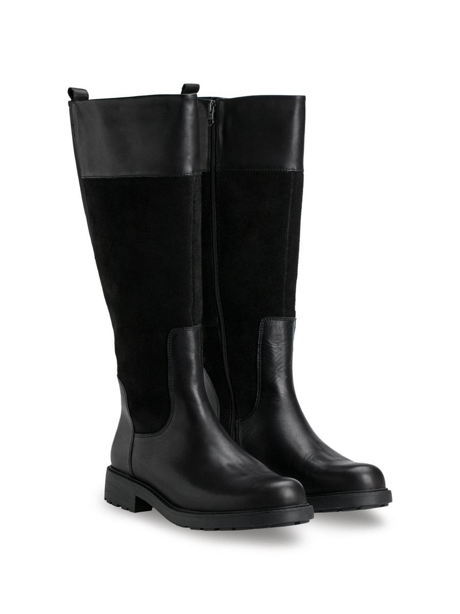 

Сапоги женские Clarks 001410382 черные 39.5 EU, Черный, 001410382