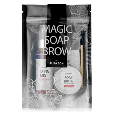 фото Набор для макияжа alisabon magic soap brow, клубника