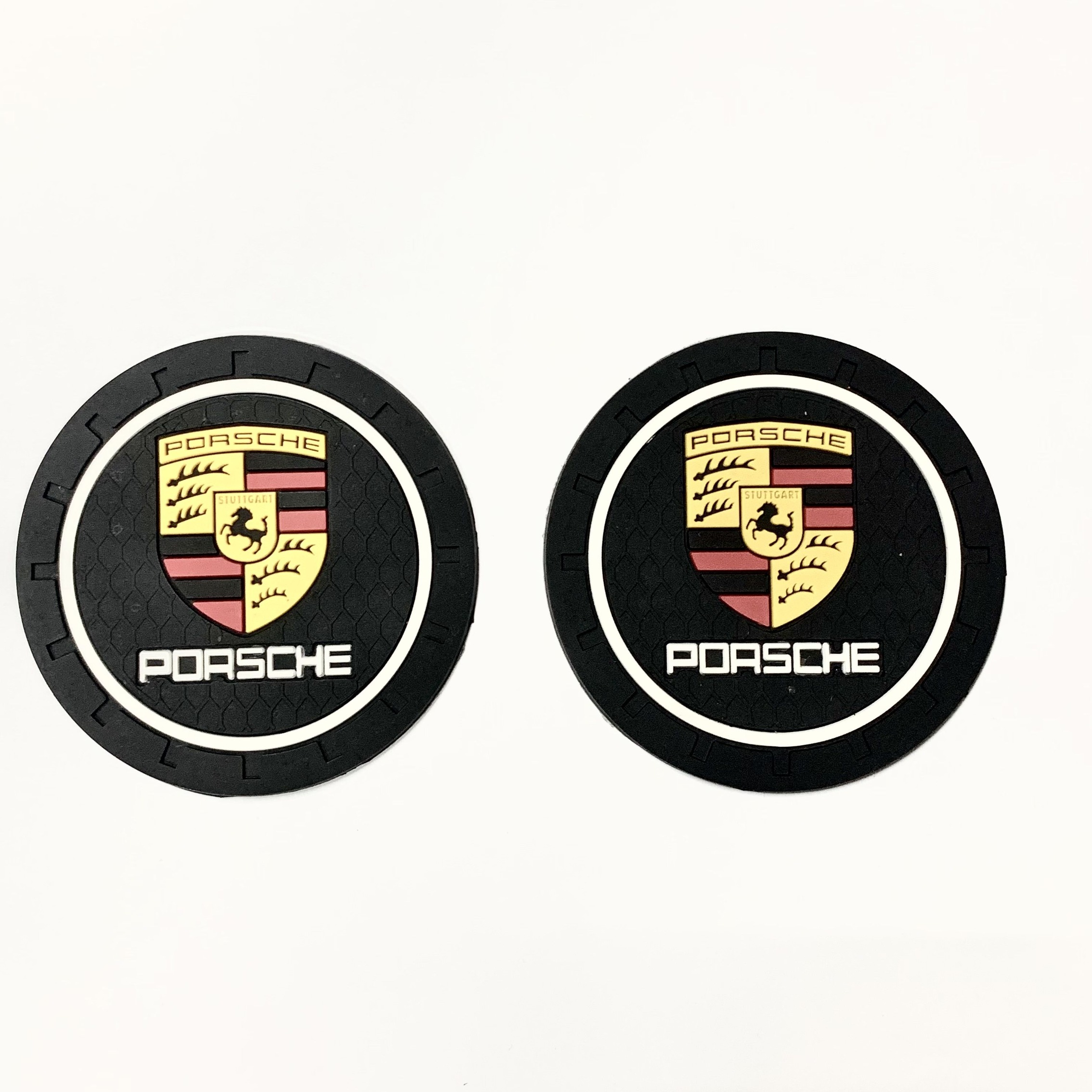 

Коврики в подстаканники для автомобиля PORSCHE, Черный, Коврики в салон автомобиля