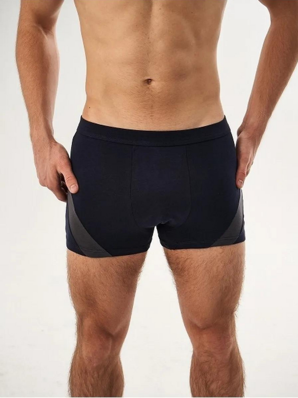 

Комплект трусов мужских WOO boxer_woo синих; серых XXL, boxer_woo