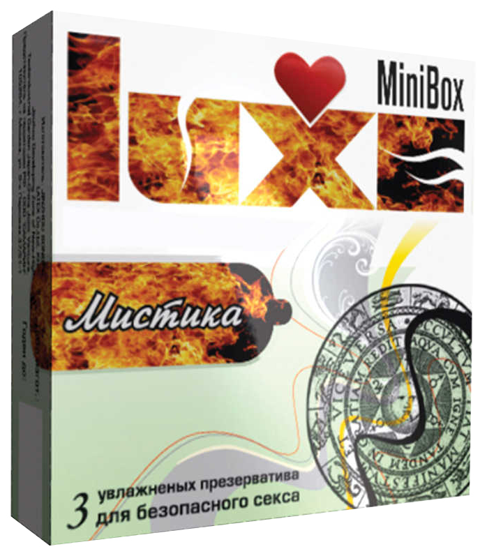 Купить Презервативы Luxe Mini Box Мистика 3 шт. 184405