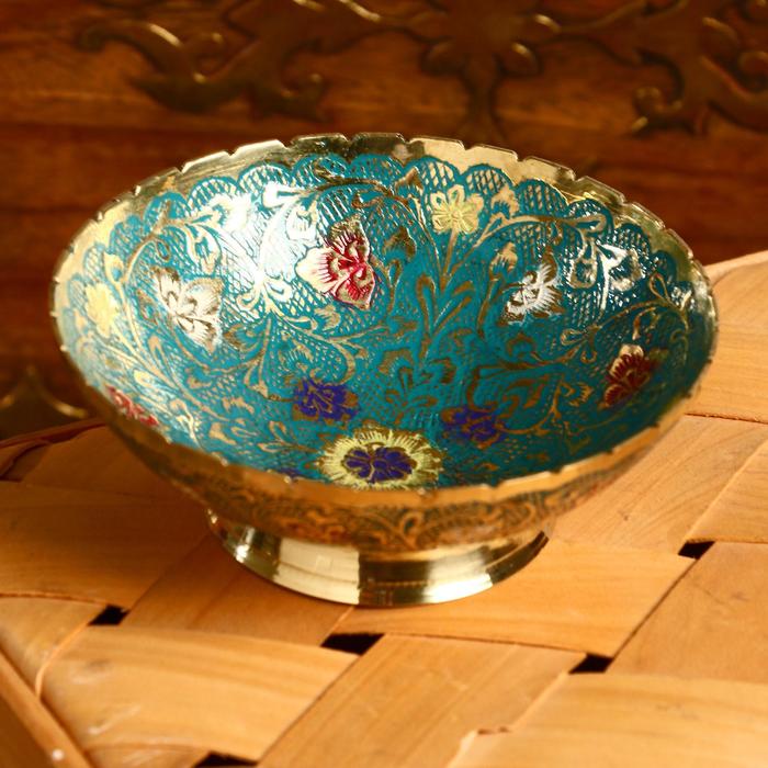 

Блюдце латунь "Айша" 10,5х10,5х3,5 см
