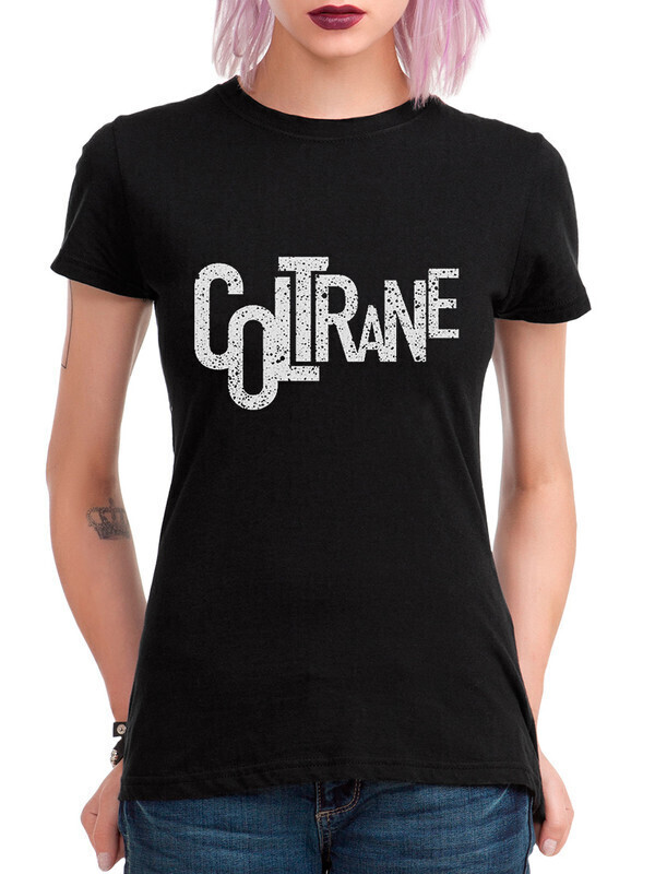 

Футболка женская Dream Shirts Джон Колтрейн Женская 10010011 черная M, Джон Колтрейн Женская 10010011