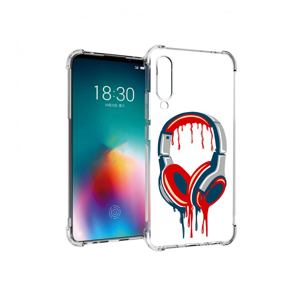 

Чехол MyPads Tocco для Meizu 16T не делай громко (PT144619.90.517), Прозрачный, Tocco