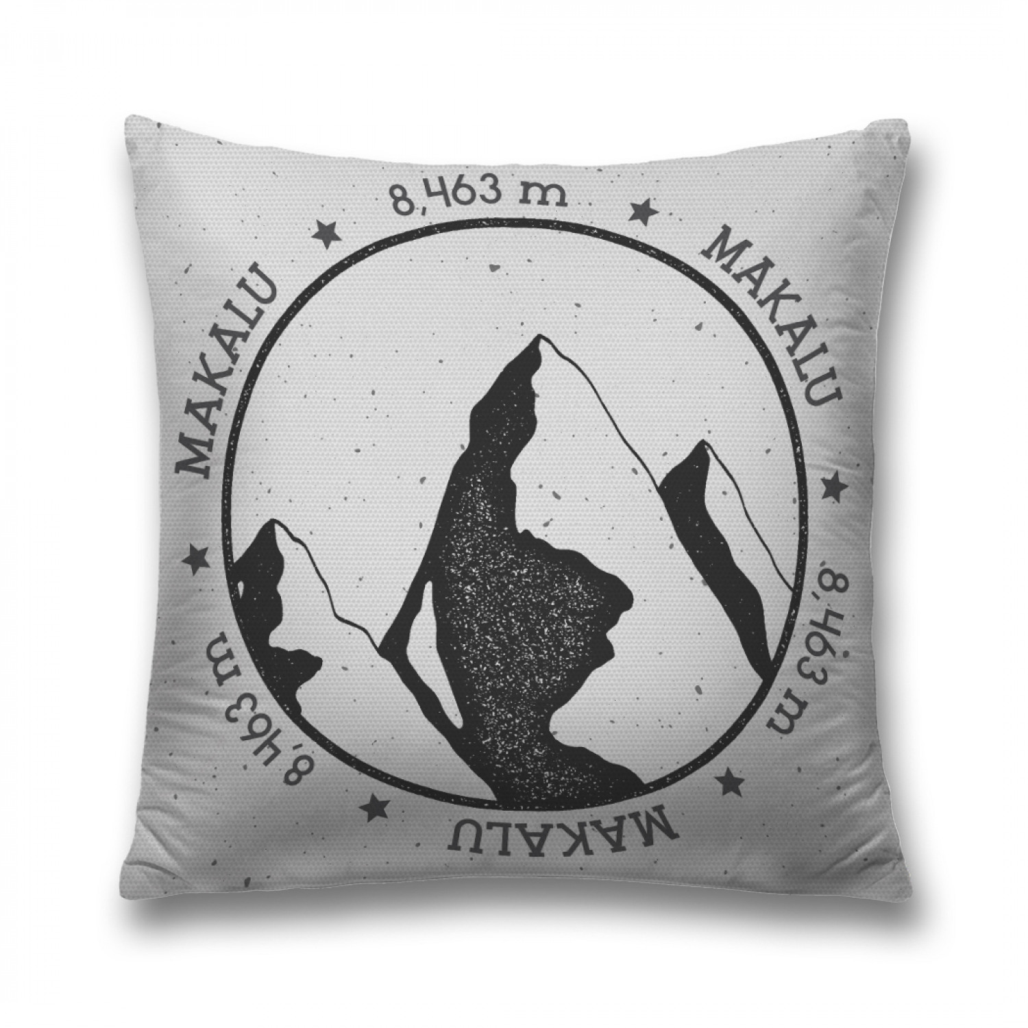 

Наволочка декоративная JoyArty "Гора Макалу" на молнии, 45x45 см, Гора Макалу