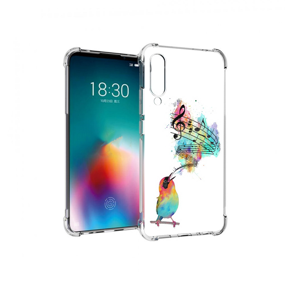 

Чехол MyPads Tocco для Meizu 16T певчая птичка (PT144619.90.536), Прозрачный, Tocco
