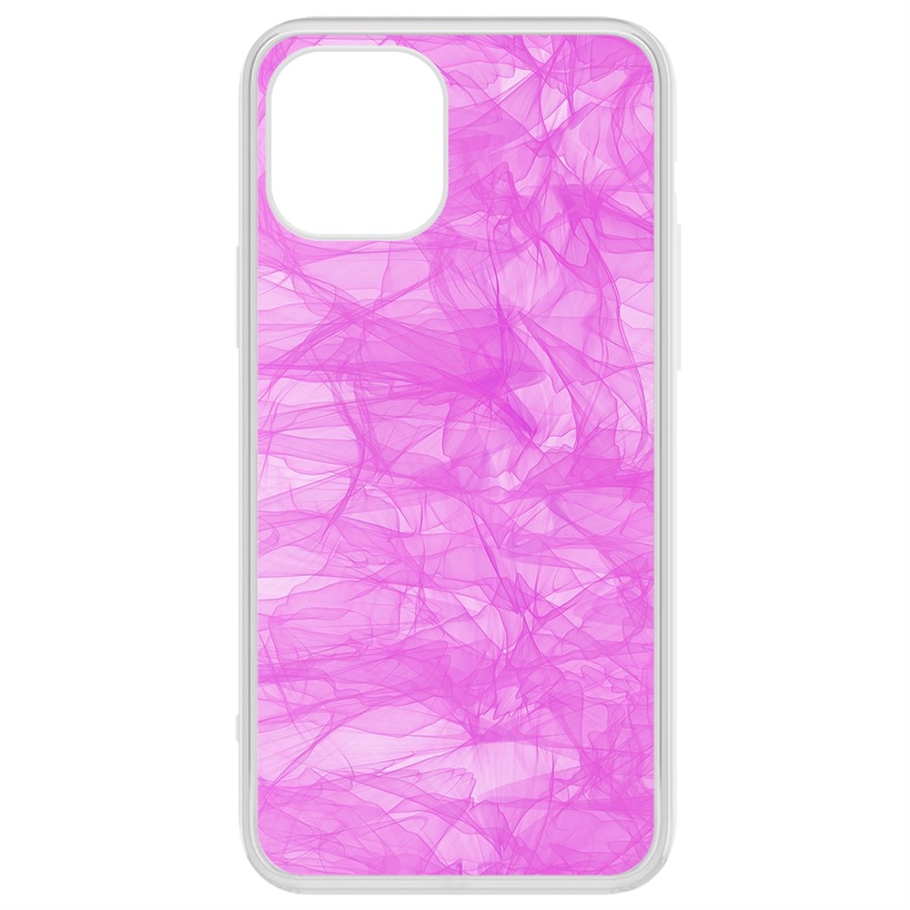 

Чехол-накладка Krutoff Clear Case Абстракт 13 для iPhone 12/12 Pro, Прозрачный