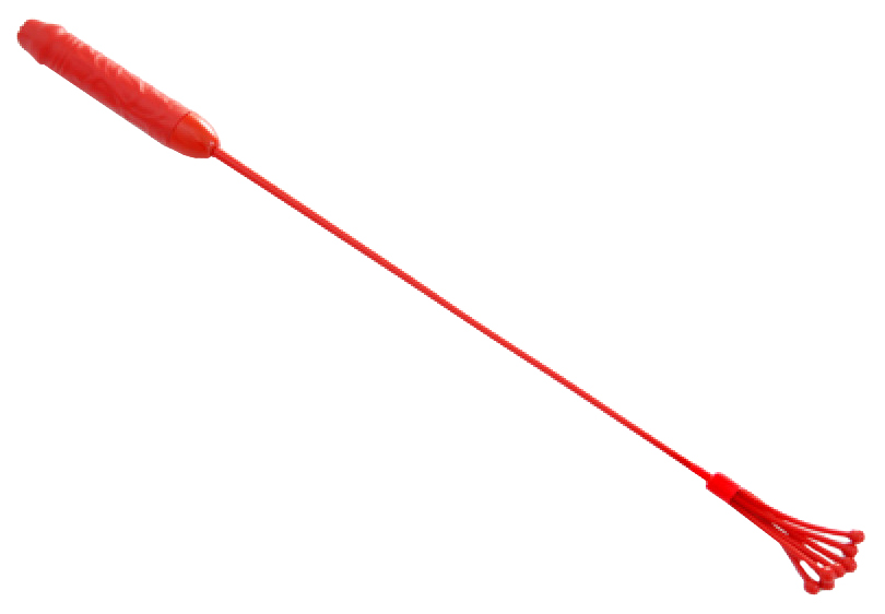 Красный стек с ручкой-фаллосом 62 см Sitabella