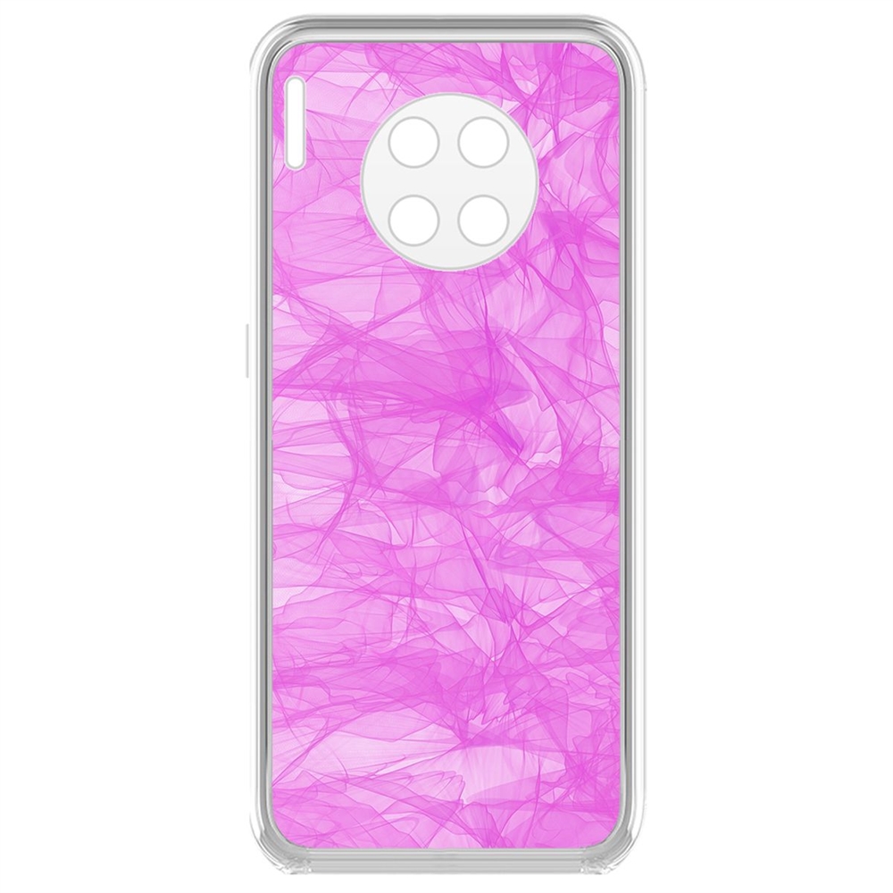

Чехол-накладка Krutoff Clear Case Абстракт 13 для Huawei Mate 30, Прозрачный