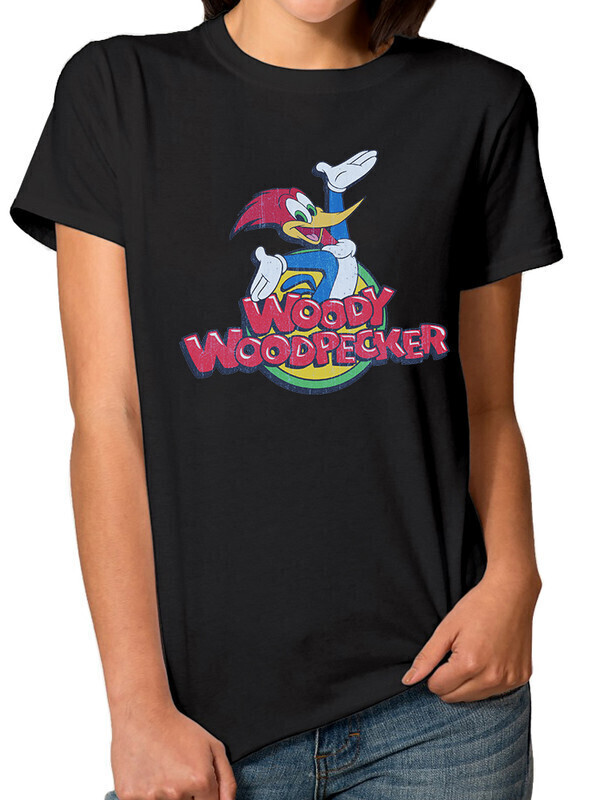 

Футболка женская Dream Shirts Вуди Женская 10010071 черная L, Вуди Женская 10010071