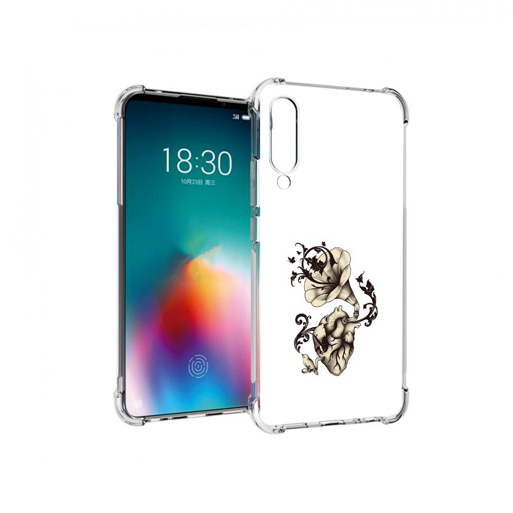 

Чехол MyPads Tocco для Meizu 16T Граммофон (PT144619.90.55), Прозрачный, Tocco