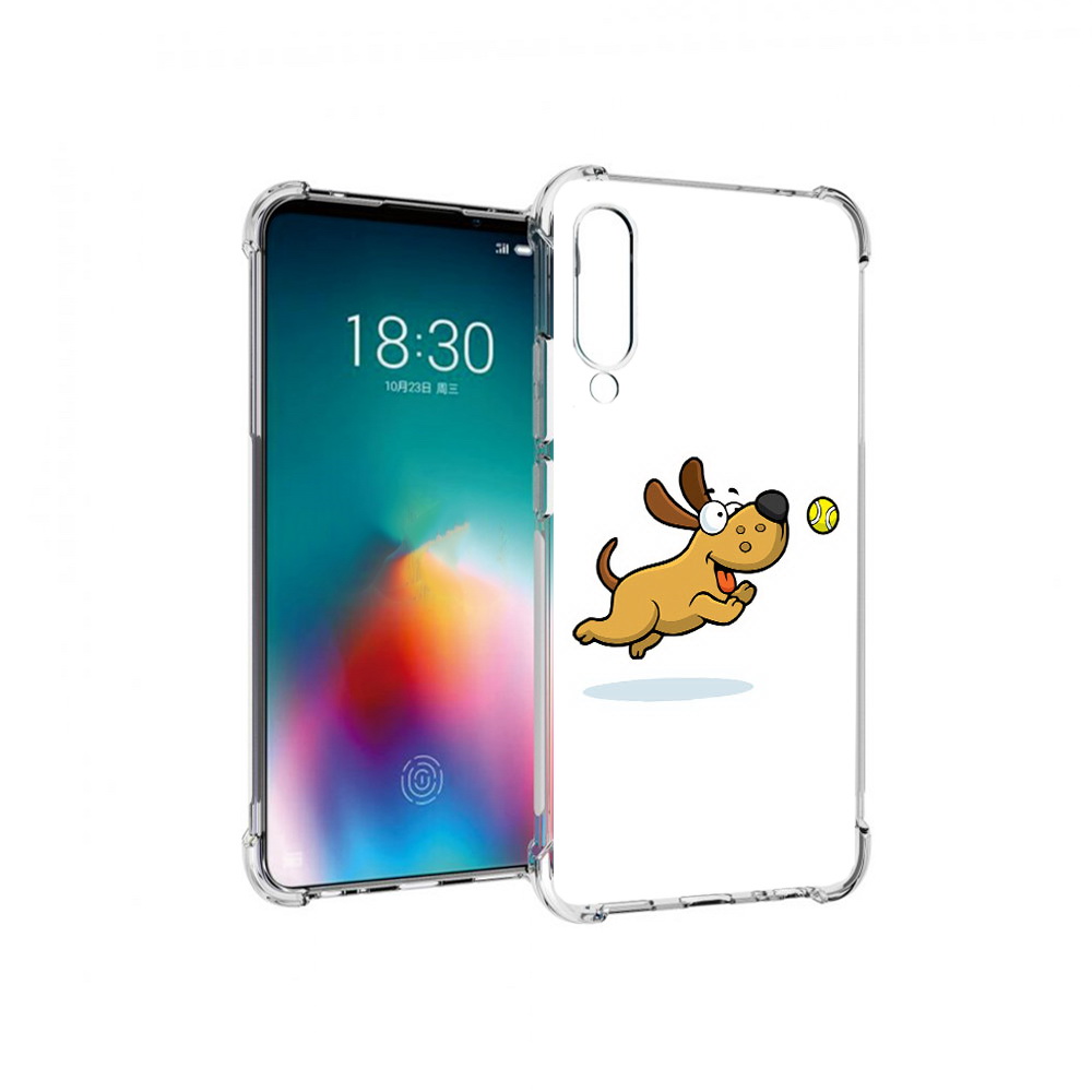 

Чехол MyPads Tocco для Meizu 16T пёсик (PT144619.90.563), Прозрачный, Tocco