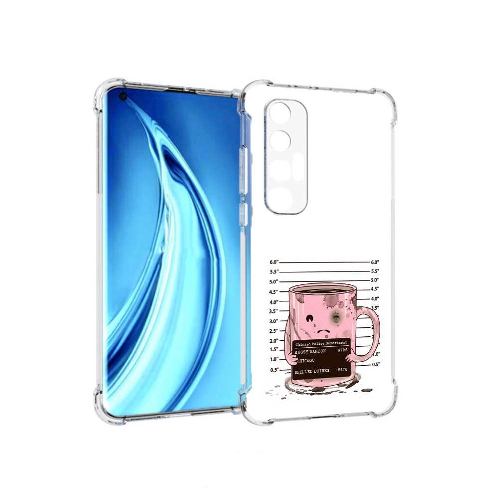 

Чехол MyPads Tocco для Xiaomi Mi 10S кружка (PT226949.296.420), Прозрачный, Tocco