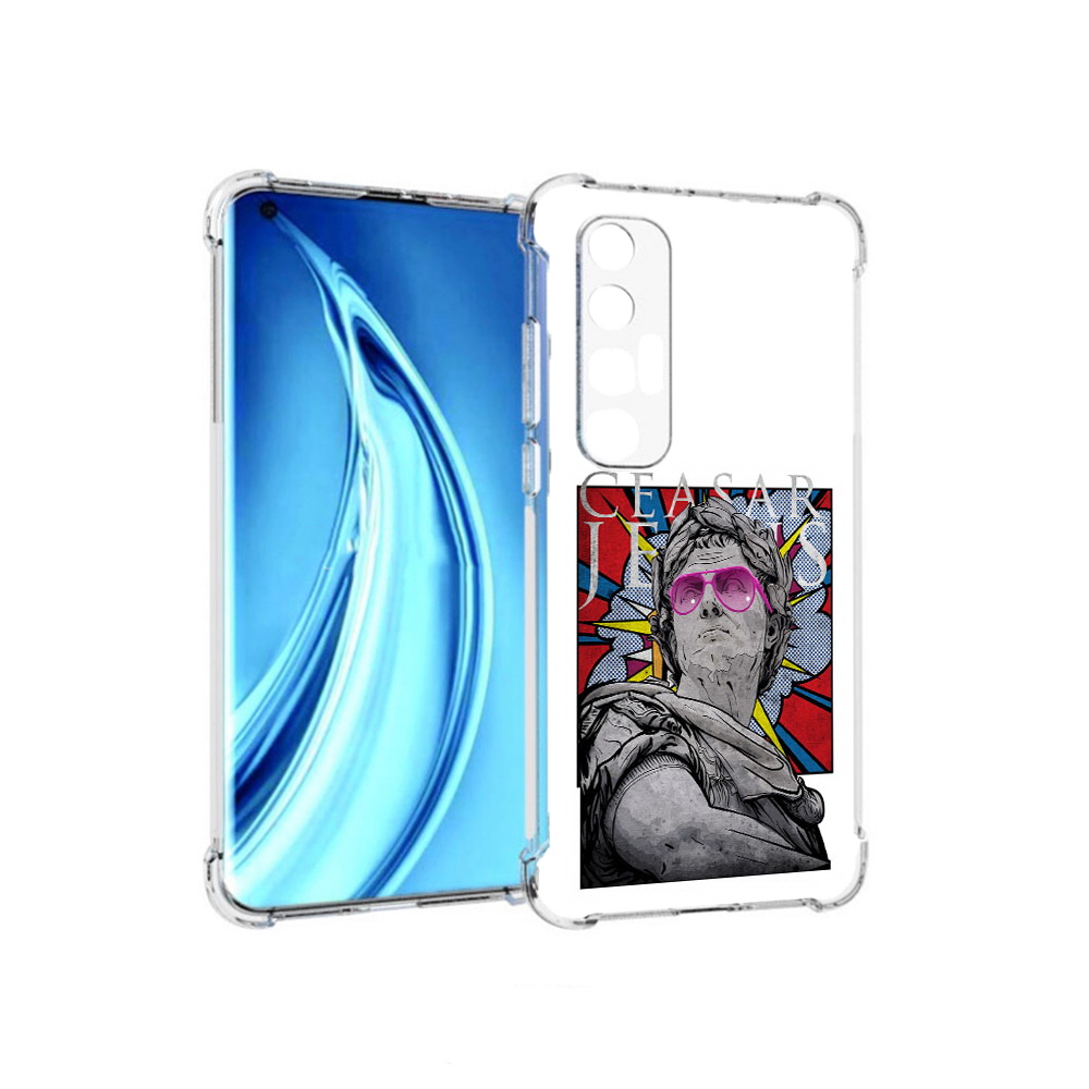 

Чехол MyPads Tocco для Xiaomi Mi 10S крутая статуя свободы (PT226949.296.423), Прозрачный, Tocco