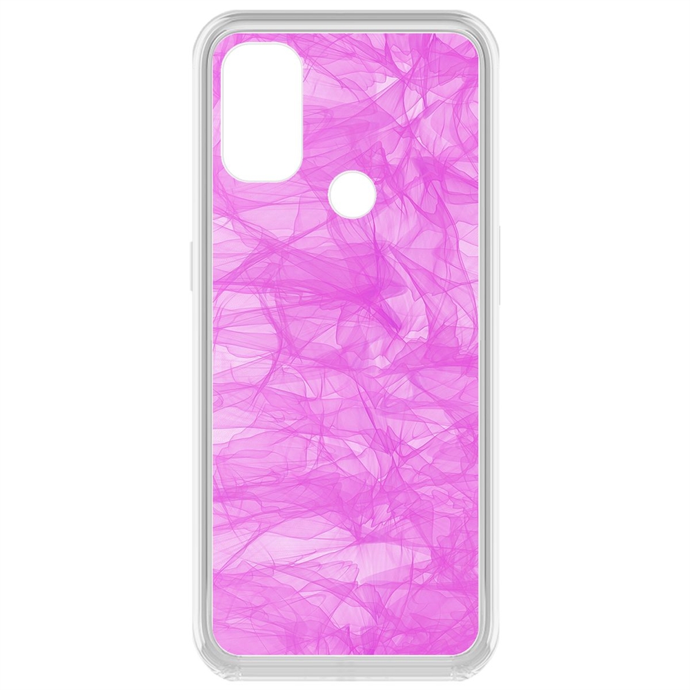 

Чехол-накладка Krutoff Clear Case Абстракт 13 для OnePlus Nord N100, Прозрачный