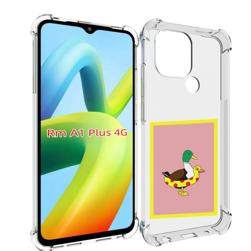 

Чехол MyPads утка в круге надувном для Xiaomi Redmi A1 Plus +, Прозрачный, Tocco