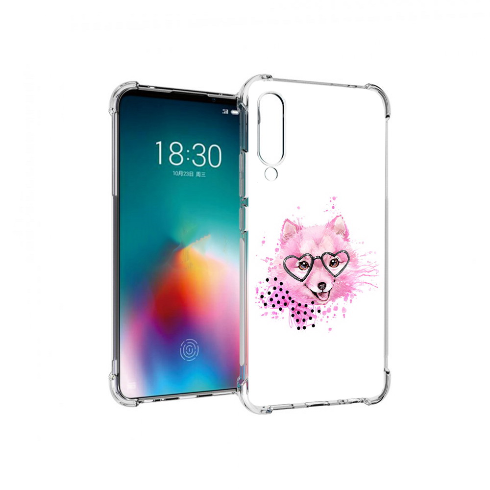 

Чехол MyPads Tocco для Meizu 16T розовый волченок (PT144619.90.585), Прозрачный, Tocco