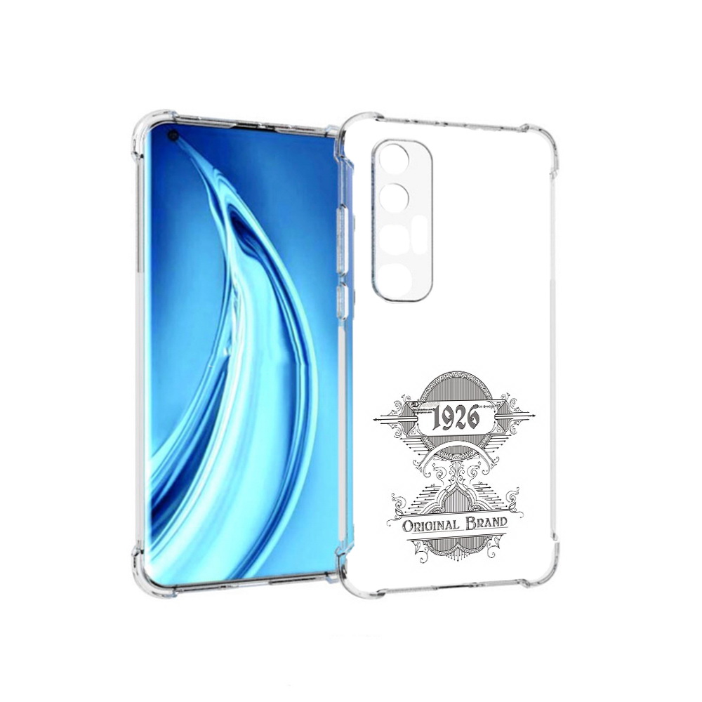 

Чехол MyPads Tocco для Xiaomi Mi 10S логотип черно белый (PT226949.296.446), Прозрачный, Tocco
