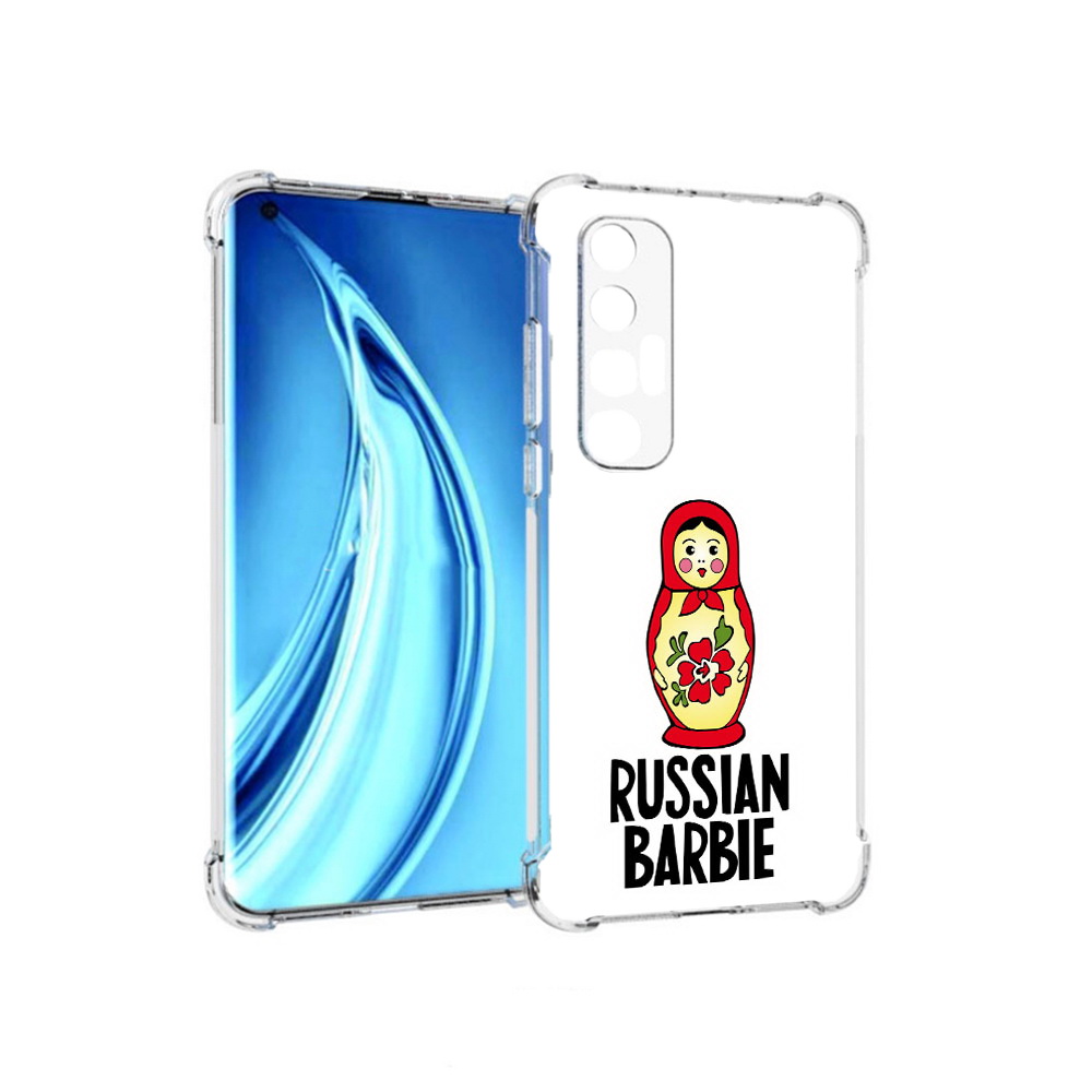 

Чехол MyPads Tocco для Xiaomi Mi 10S матрешка (PT226949.296.459), Прозрачный, Tocco