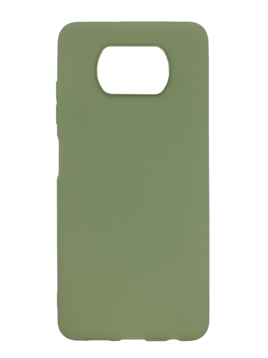 

Накладка Soft Matte для Xiaomi Poco X3 (оливковый), MOSM-XIA-X3