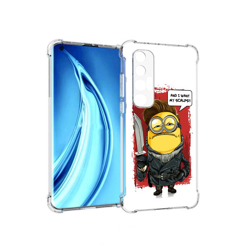 

Чехол MyPads Tocco для Xiaomi Mi 10S миньон убийца (PT226949.296.477), Прозрачный, Tocco