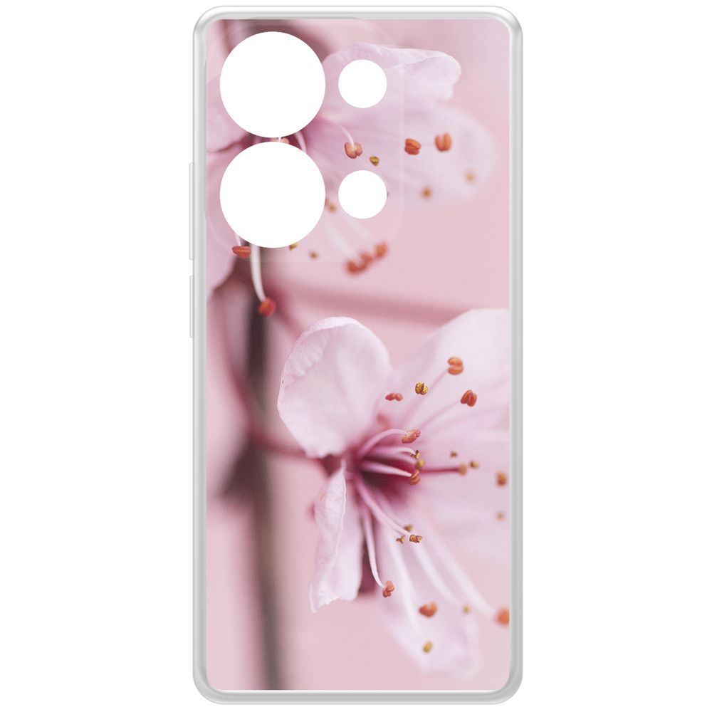 

Чехол-накладка Krutoff Clear Case Весна для Xiaomi Poco M6 Pro 4G, Прозрачный