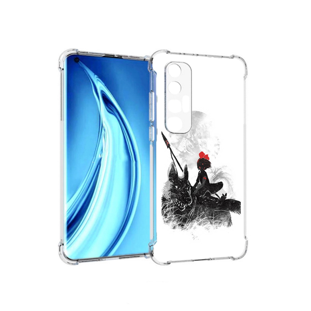 

Чехол MyPads Tocco для Xiaomi Mi 10S мононоке (PT226949.296.481), Прозрачный, Tocco