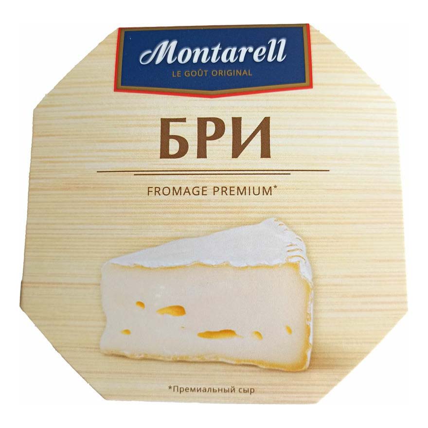 Сыр мягкий Montarell Бри 60% 125 г Россия