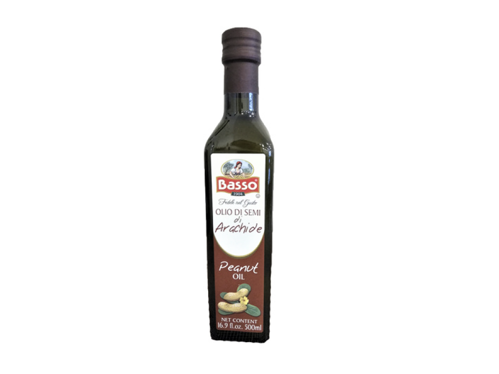 

Масло арахисовое рафинированное Basso, 500мл