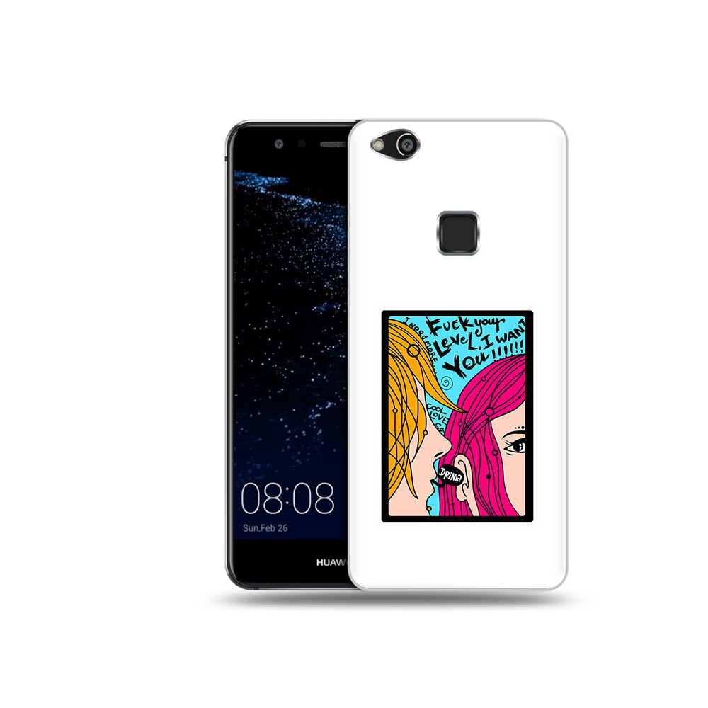 

Чехол MyPads Tocco для Huawei P10 Lite Выпьем (PT62135.59.51), Прозрачный, Tocco