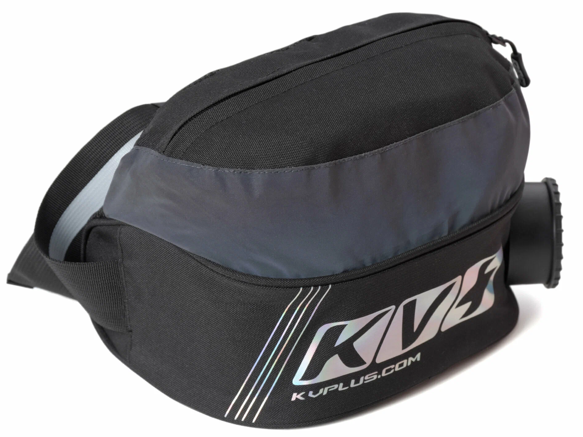 

Подсумок лыжный KV+ Thermo waist bag REFLEX 1L (23D34), Черный, 1L 23D34
