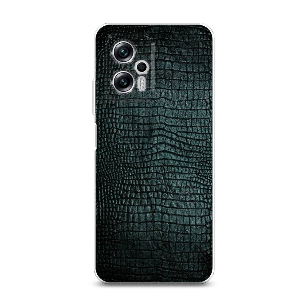 фото Силиконовый чехол "черная змея" на xiaomi redmi note 11t pro awog