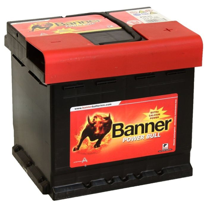 

Аккумуляторная батарея Banner 50 Ач, обратная полярность Power Bull P50 03, куб