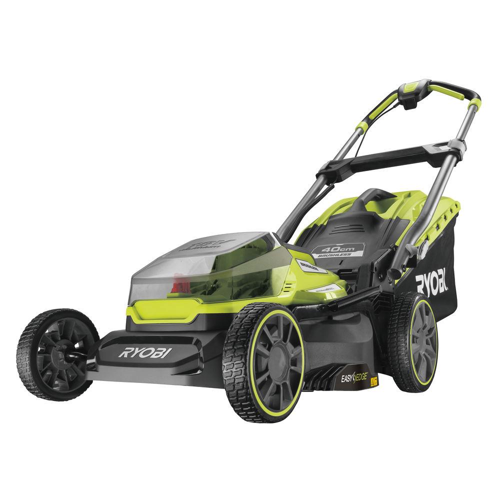 

Аккумуляторная газонокосилка Ryobi One+ RY18LMX40A-150 5133004585 АКБ и ЗУ в комплекте, Бесщеточная газонокосилка Ryobi ONE+ RY18LMX40A-150 5133004585