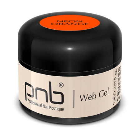 

Гель-паутинка PNB Web Neon, оранжевая