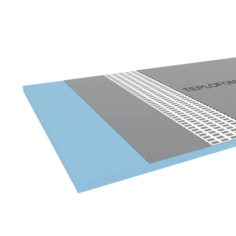 

Теплоизоляционная панель Teplofom + 20 XPS-01 125 x 60 x 2 см