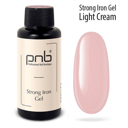 

Гель PNB Strong Iron, Light Cream