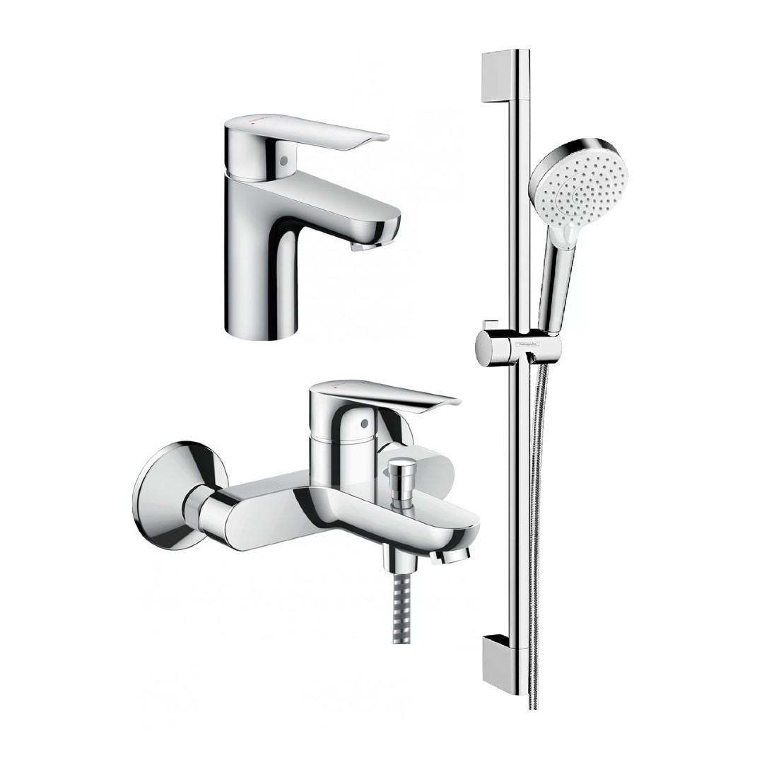 

Набор для ванны Hansgrohe Logis E SetLogisE70A, хром, Серебристый