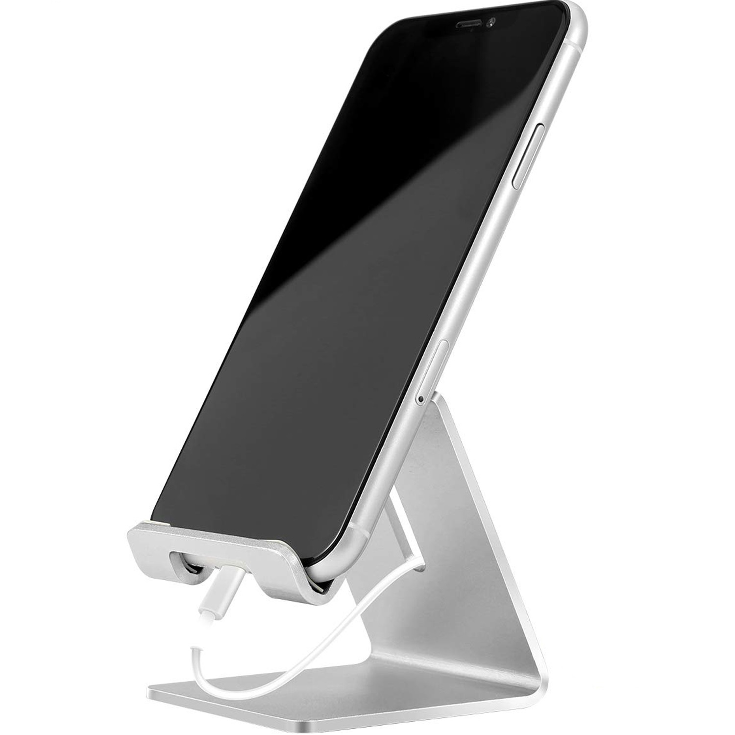 

Металлическая подставка ROSCO для телефона на стол, серебристая, PHONE-STAND