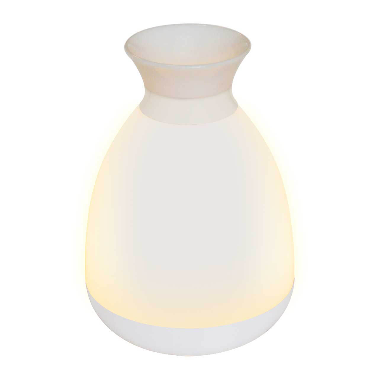 фото Фигурка светодиодная от аккумулятора «ваза» 17x12см uniel uld-r200 led/100lm/3000k/rgb whi
