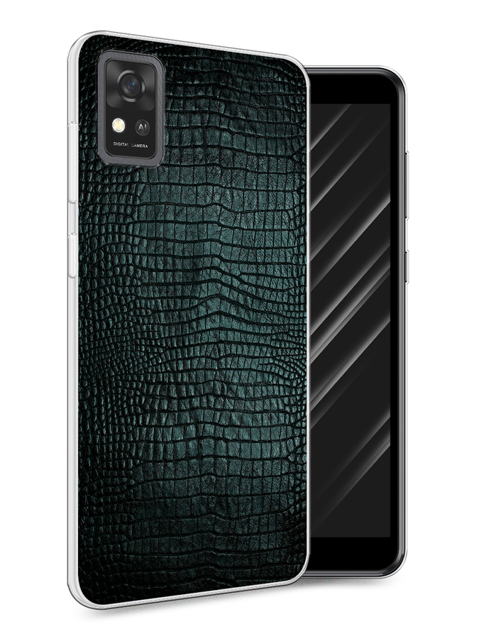 

Чехол Awog на ZTE Blade A31 / ЗТЕ Блэйд A31 "Черная змея", Разноцветный, 134650-3