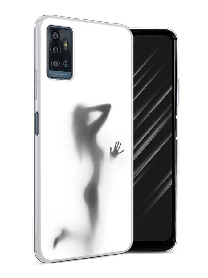 

Чехол Awog на ZTE Blade A71 / ЗТЕ Блэйд A71 "Стекло в душе", Разноцветный, 134450-7