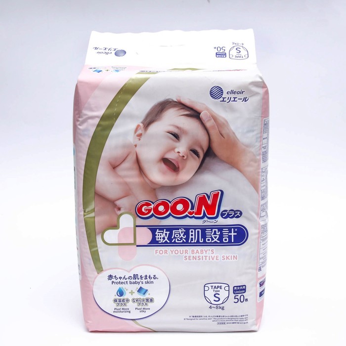 

Подгузники GOO.N Pink S 4-8 кг 50 шт.