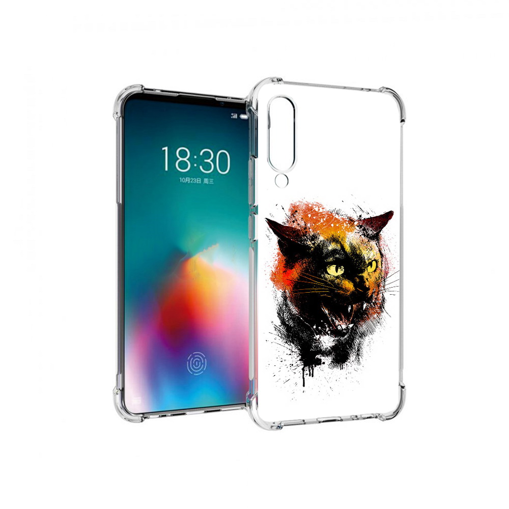 

Чехол MyPads Tocco для Meizu 16T сиамский кот (PT144619.90.598), Прозрачный, Tocco