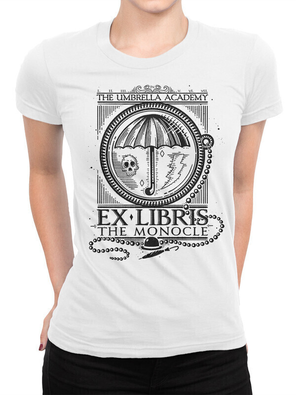 

Футболка женская Dream Shirts Академия Амбрелла Женская 10010181 белая S, Академия Амбрелла Женская 10010181