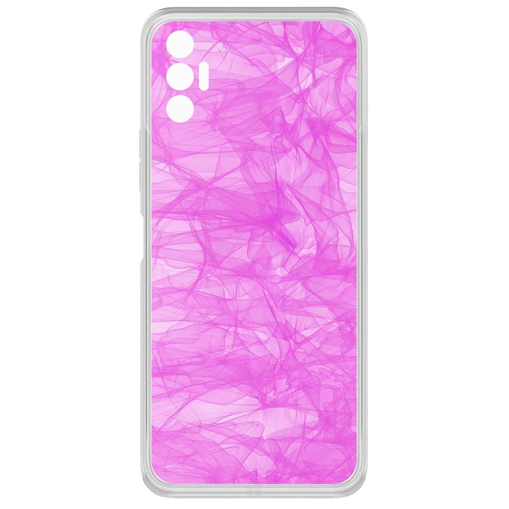 фото Чехол-накладка krutoff clear case абстракт 13 для tecno spark 8p